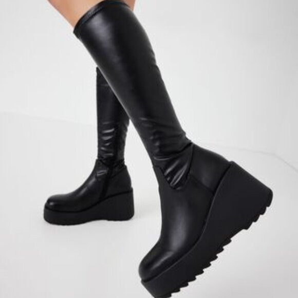 Steve Madden Shoes - Brand New Steve Madden Duke30 Platform Knee High Slim Boot